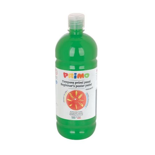 Tempera 1000ml, Primo 600 világoszöld 183049147 - Iskolai festék és festőkellék