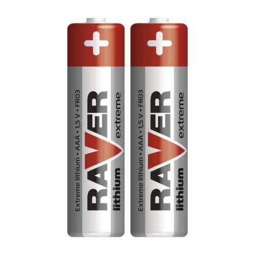 RAVER Lithium AAA Battery 2 pcs/blister