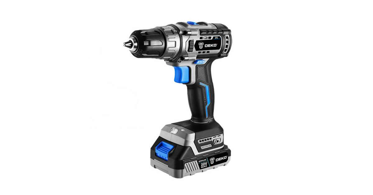 Deko Tools DKBL20DU3 H Cordless drill without carbon brush 20V