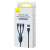 Kabel USB 3 w 1 Baseus Flash Series 2, USB-C + micro USB + Lightning, 100W, 1,2m, niebieski 46126397