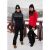 Női funkcionális Thermo pulóver prémium ALTISPORT VOJ/ALW053TER03 FEKETE -FEHÉR méret: 4XL 183261533