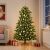 vidaXL műfenyő karácsonyfa gömbökkel 180 cm 300 LED-del 183268281