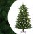 vidaXL műfenyő karácsonyfa gömbökkel 180 cm 300 LED-del 183268281