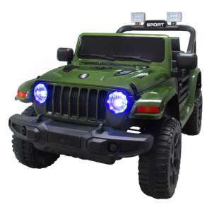 JEEP Wrangler X10 – elektromos kisautó (hasonmás) – zöld 77700011 Elektromos járművek