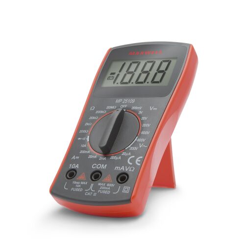 Digitális multiméter 3,5 digites, AC DC 600V, 10A, 20MΩ ellenállás, diódateszt, folytonossági teszt 183287543 - Szerszám