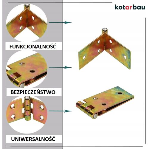 100x25 mm építőipari sarokpánt, ládapánt - 25 db