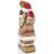 Édes karácsonyi LED Mikulás figura többszínű műanyagból 39x26x9 cm 183354572