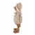 Plüssmackó figura pulóverkosárban, 32 cm-es karácsonyi ajándék Szent Miklós napra 183361892
