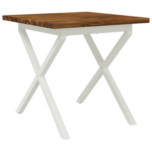 vidaXL Négyzet Alakú Étkezőasztal 70 x 70 x 75 cm Tömör Akácfa 183415786 - Étkezőasztal