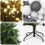 vidaXL mesterséges karácsonyfa gömbökkel, 240 cm, 300 LED 183417899