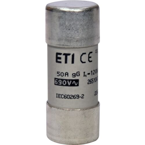 Hengeres biztosítékbetét CH22x58 gG 32A/690V