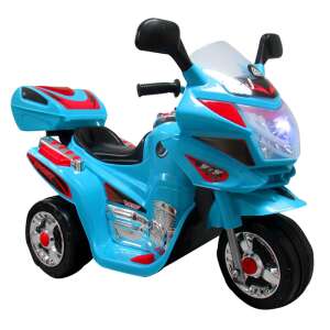 Kék elektromos motorkerékpár gyerekeknek, 6V, M6 modell - R-Sport
