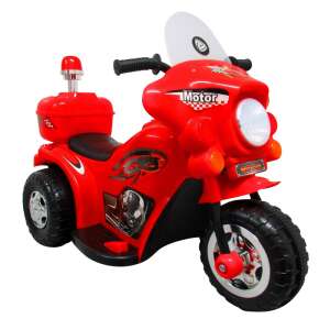 Elektromos rendőrmotor gyerekeknek - M7 - 6V - piros 46032917 Elektromos járművek - MP3 lejátszó - Hangeffekt