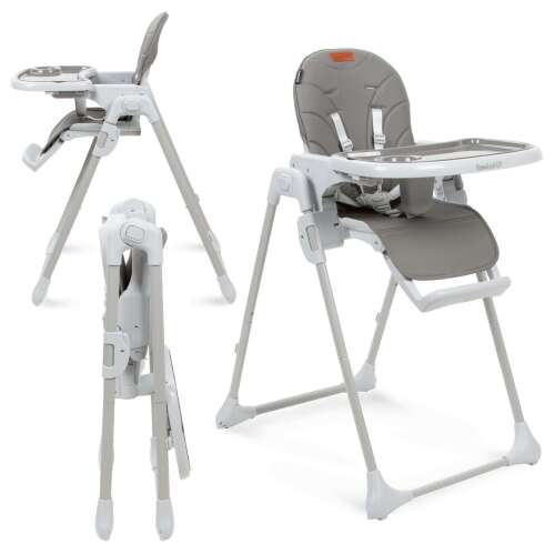 Wielofunkcyjne krzesełko do karmienia Kidwell Beno z odchylanym oparciem #szary