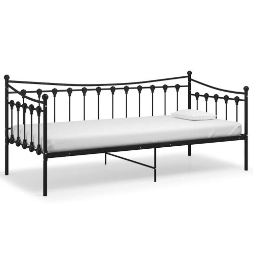 vidaXL fekete fém kanapéváz 90 x 200 cm 183643563 - Kanapé