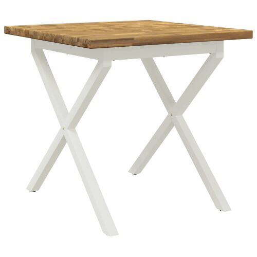 vidaXL Négyzet Alakú Étkezőasztal 70 x 70 x 75 cm Tömör Akácfa 183784302 - Étkezőasztal