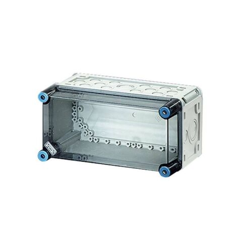 HENSEL Mi 0100 elosztószekrény, üres ház 275x125x146 mm átlátszó fedéllel a vezetékekhez és csatlakozásokhoz - Építkezés és felújítás
