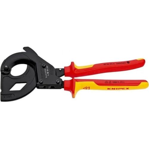 Knipex Knipex-Werk 95 36 315 A Racsnis kábelvágó Alkalmas (csupaszoló technika) vasalt kábel 45 mm 380 mm²