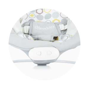 Chipolino Siesta zenélő-rezgő Pihenőszék #kék 2019