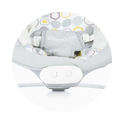 Chipolino Siesta zenélő-rezgő Pihenőszék #kék 2019