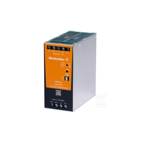 Háromfázisú impulzus tápegység 400-500V AC / 24V DC 480W 20A PRO ECO3 gen2 3025640000 184009692 