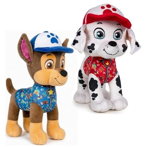 Mancs őrjárat Marshall tűzoltó + Chase rendőr plüss plüssállatok 19cm szett