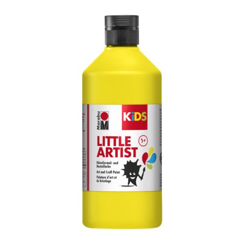 Marabu KiDS Little Artist gyerekfesték - sárga 019, 500ml 184113560 - Iskolai festék és festőkellék
