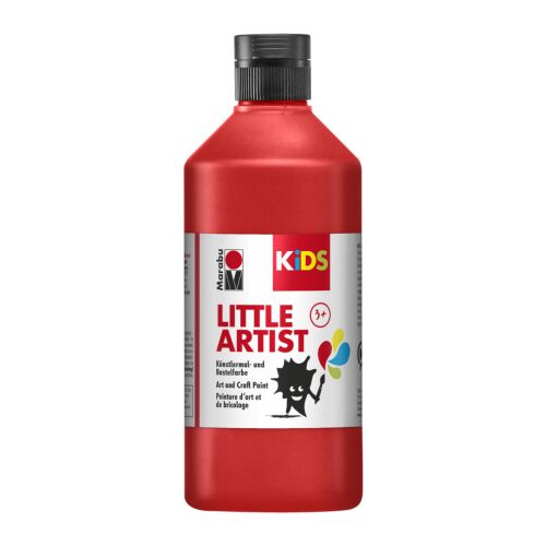Marabu KiDS Little Artist gyerekfesték - piros 232, 500ml 184113568 - Iskolai festék és festőkellék