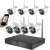 8 camera wireless security system with DVR, smartphone app, and motion detection