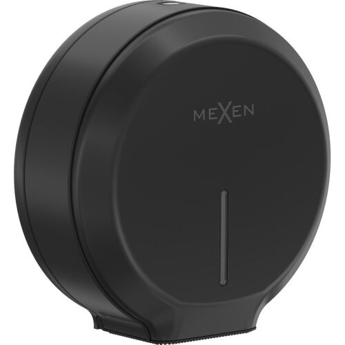 Mexen Spira-E zárt WC-papír adagoló jumbo tekercshez, matt fekete