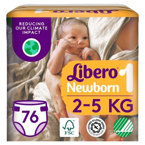Pantaloni Libero 2-5kg nou-născut 1 (76buc)