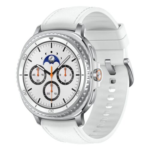 Samsung SM-L505FZWAEUB okosóra vagy sportóra 3,3 cm (1.3") AMOLED 46 mm Digitális 438 x 438 pixelek Érintőképernyő 4G Ezüst Wi-Fi GPS (műhold) 184296028 - Samsung