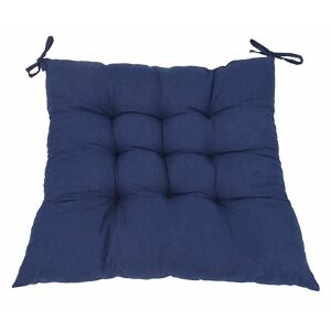 Székpárna - Kényelmes, Kültéri - 40x40 cm - Sötétkék