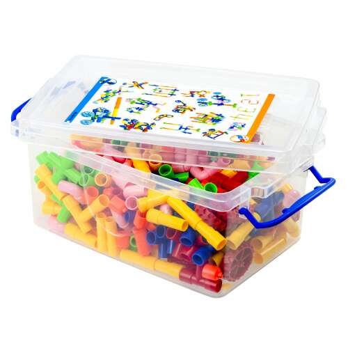 Színes Csőépítő Játék - 340 Elem 46069638