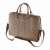 Guess 4G Uptown 15 Zoll Laptop-Tasche in Braun, mit verstellbarem Schultergurt