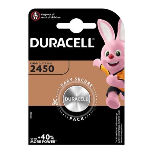 Duracell CR2450 3V lítium gombelem - 1db/csomag