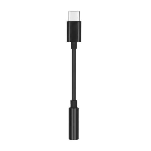 USB-C auf 3,5 mm Klinken Audio Adapter, Schwarz