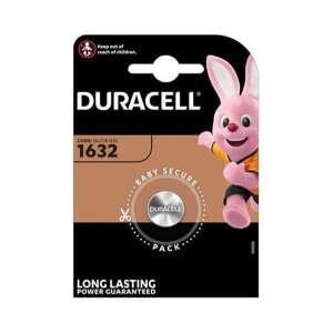 Duracell CR1632 3V Lítium Gombelem - Hosszú Élettartam - Duracell