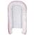 Cuib pentru copii MTC Premium XXL cu inserție de nucă de cocos - Star #pink-white 46085019}