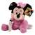 Minnie Mouse plush toy, 35cm, pink dress, white polka dots