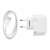Încărcător iPhone alb cu cablu Lightning şi ştecăr european