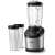 Philips 7000 series blender with two to-go cups, black and stainless steel