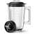 Philips 7000 series blender, black and stainless steel, blender jar with lid and blades