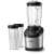 Philips 7000 series blender with two to-go cups, black and stainless steel