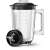 Philips 7000 series blender, black and stainless steel, blender jar with lid and blades