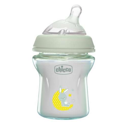 NaturalFeeling Sticlă de sticlă de 150 ml pentru nou-născuți cu debit normal