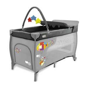Asalvo Mix Plus Travel cot with changing mat #grey