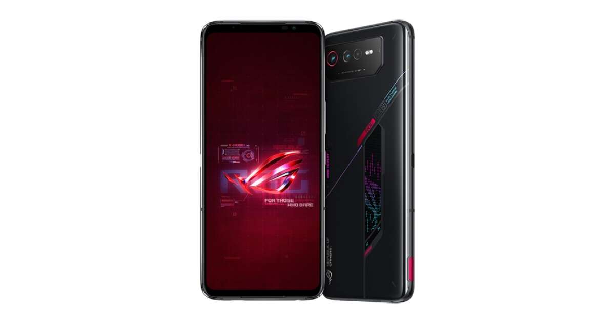 ASUS ROG Phone 6 5G Dual-SIM 256GB 12GB RAM #black | Pepita.com