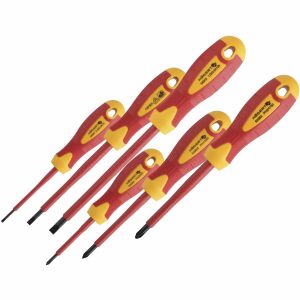 Högert HT1S996 izolovaná sada skrutkovačov, 6 kusov - Skrutkovače