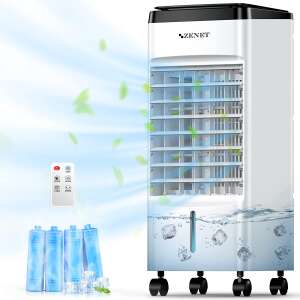 Zenet Zet-483 Air Cooler urządzenie chłodzące powietrze z rolkami 65W